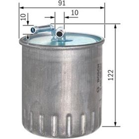 Bosch 0450906464 Mercedes E Serisi W211 E400 S Serisi W220 S400 Yakıt Filtresi
