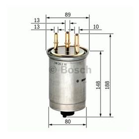 Bosch 0450906508 Mazot Filtresi