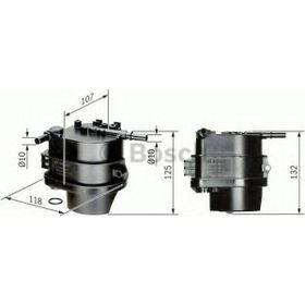 Bosch 0450907007 Mazot Filtresi