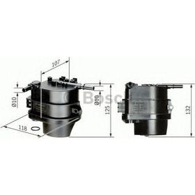 Bosch 0450907007 Mazot Filtresi