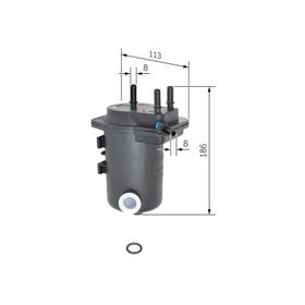 Bosch 0450907008 Sensörlü KNG Clio II 1.5 DCI 65 PS Yakıt Filtresi
