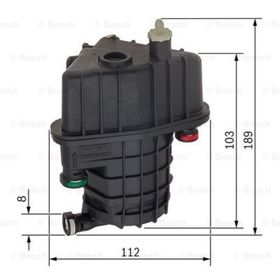 Bosch 0450907015 Clio III 1.5DCI Modus Yakıt Filtresi