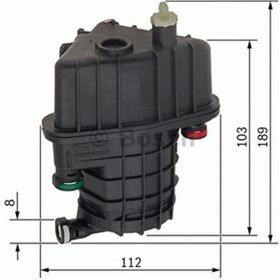 Bosch 0450907015 Clio III 1.5DCI Modus Yakıt Filtresi