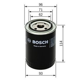 Bosch 0451103313 Passat Skoda Superb V6 Audi A4 A6 A8 Yağ Filtresi