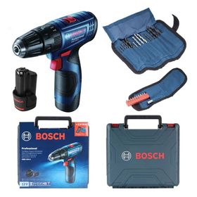 Bosch 06019G8102 GSB 120-LI Akülü Darbeli Delme Vidalama Makinesi ve 23 Parça Vidalama Seti
