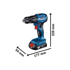 Bosch 06019N2124 GDX 18V-285+GSB 185-LI 2'li Somun Sıkma ve Darbeli Matkap Seti