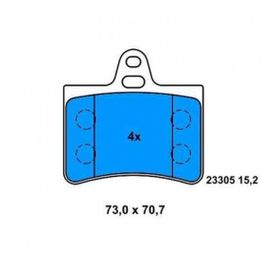 Bosch 0986424580 Arka Fren Balatası