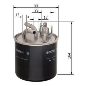 Bosch 0986450509 Passat 00 05 A4 02 04 A6 97 05 A8 00 02 2.5 TDI Yakıt Filtresi