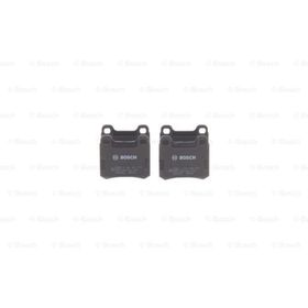 Bosch 0986466874 Mercedes 190E W201 1983-1993 Arka Fren Balatası