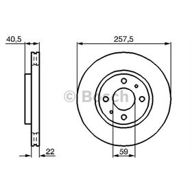 Bosch 0986478639 Oto Ön Fren Diski