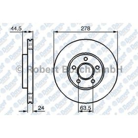 Bosch 0986479069 Ön Fren Aynası
