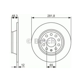 Bosch 0986479247 Arka Fren Aynası