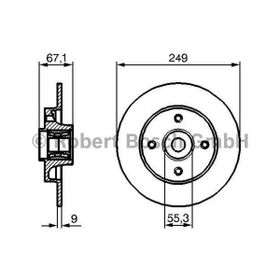Bosch 0986479279 P307 C4 1.4 1.6 2.0 Hdi Arka Fren Aynası