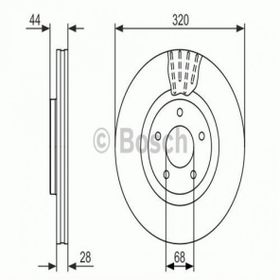 Bosch 0986479679 Ön Fren Aynası