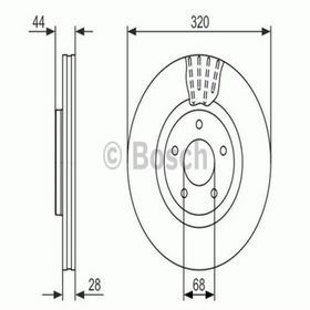 Bosch 0986479679 Ön Fren Aynası