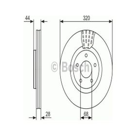 Bosch 0986479679 Ön Fren Aynası