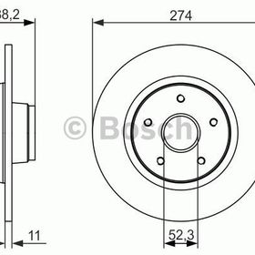 Bosch 0986479695 Arka Fren Aynası