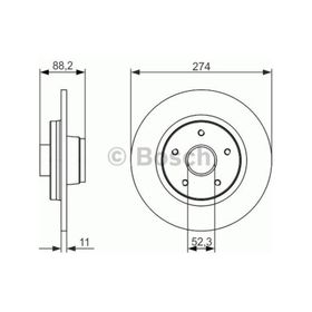 Bosch 0986479695 Arka Fren Aynası