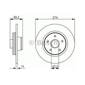 Bosch 0986479695 Arka Fren Aynası