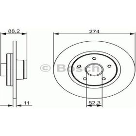 Bosch 0986479695 Arka Fren Aynası
