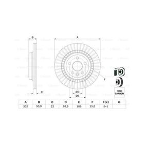 Bosch 0986479713 Arka Fren Aynası