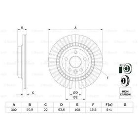 Bosch 0986479713 Arka Fren Aynası