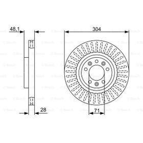 Bosch 0986479A89 Ön Fren Aynası