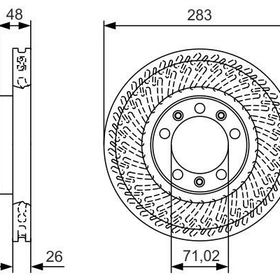 Bosch 0986479C33 Fren Diski