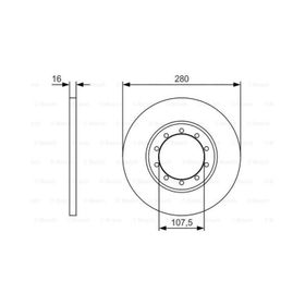 Bosch 0986479R92 Arka Fren Diski