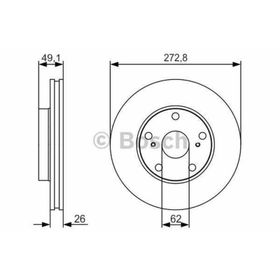 Bosch 0986479S16 Ön Fren Aynası