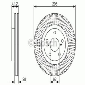 Bosch 0986479S22 Ön Fren Aynası