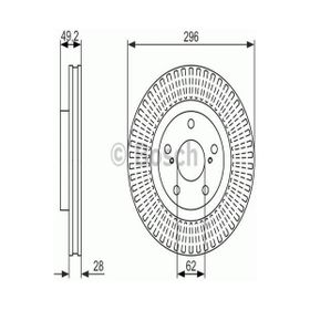 Bosch 0986479S22 Ön Fren Aynası