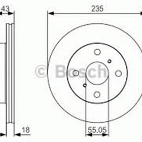 Bosch 0986479S46 Ön Fren Aynası