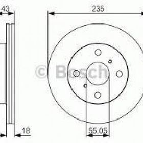 Bosch 0986479S46 Ön Fren Aynası