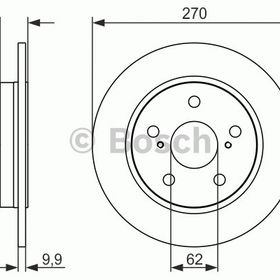 Bosch 0986479S64 Arka Fren Aynası