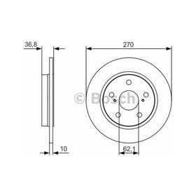 Bosch 0986479S64 Arka Fren Aynası