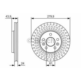 Bosch 0986479S66 Ön Fren Aynası