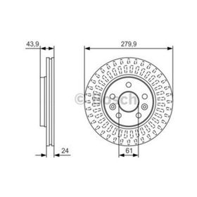 Bosch 0986479S66 Ön Fren Aynası