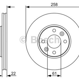 Bosch 0986479S90 0986479556 Ön Fren Aynası
