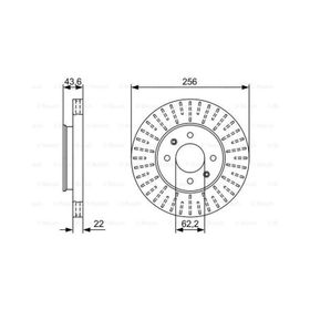 Bosch 0986479V96 Ön Fren Aynası