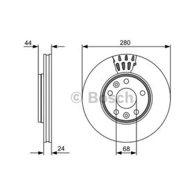 Bosch 0986479W70 Ön Fren Aynası