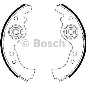 Bosch 0986487030 Arka Fren Balatası