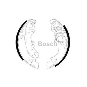 Bosch 0986487317 Arka Fren Balatası