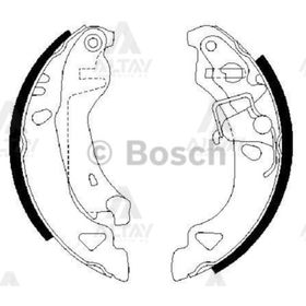 Bosch 0986487317 Arka Fren Balatası