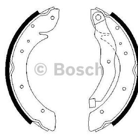 Bosch 0986487327 Arka Fren Balatası