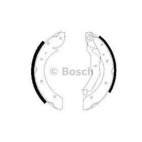Bosch 0986487528 Arka Fren Balatası