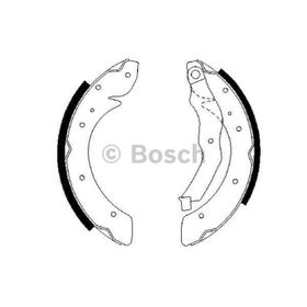 Bosch 0986487528 Arka Fren Balatası