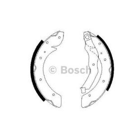 Bosch 0986487528 Arka Fren Balatası