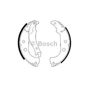 Bosch 0986487629 Arka Fren Balatası