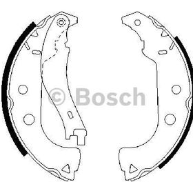 Bosch 0986487629 Arka Fren Balatası